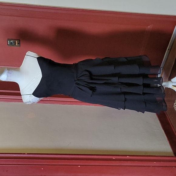 Debenhams Spaghetti Strap Tiered Dress 👗 Size 8 - Picture 12 of 16